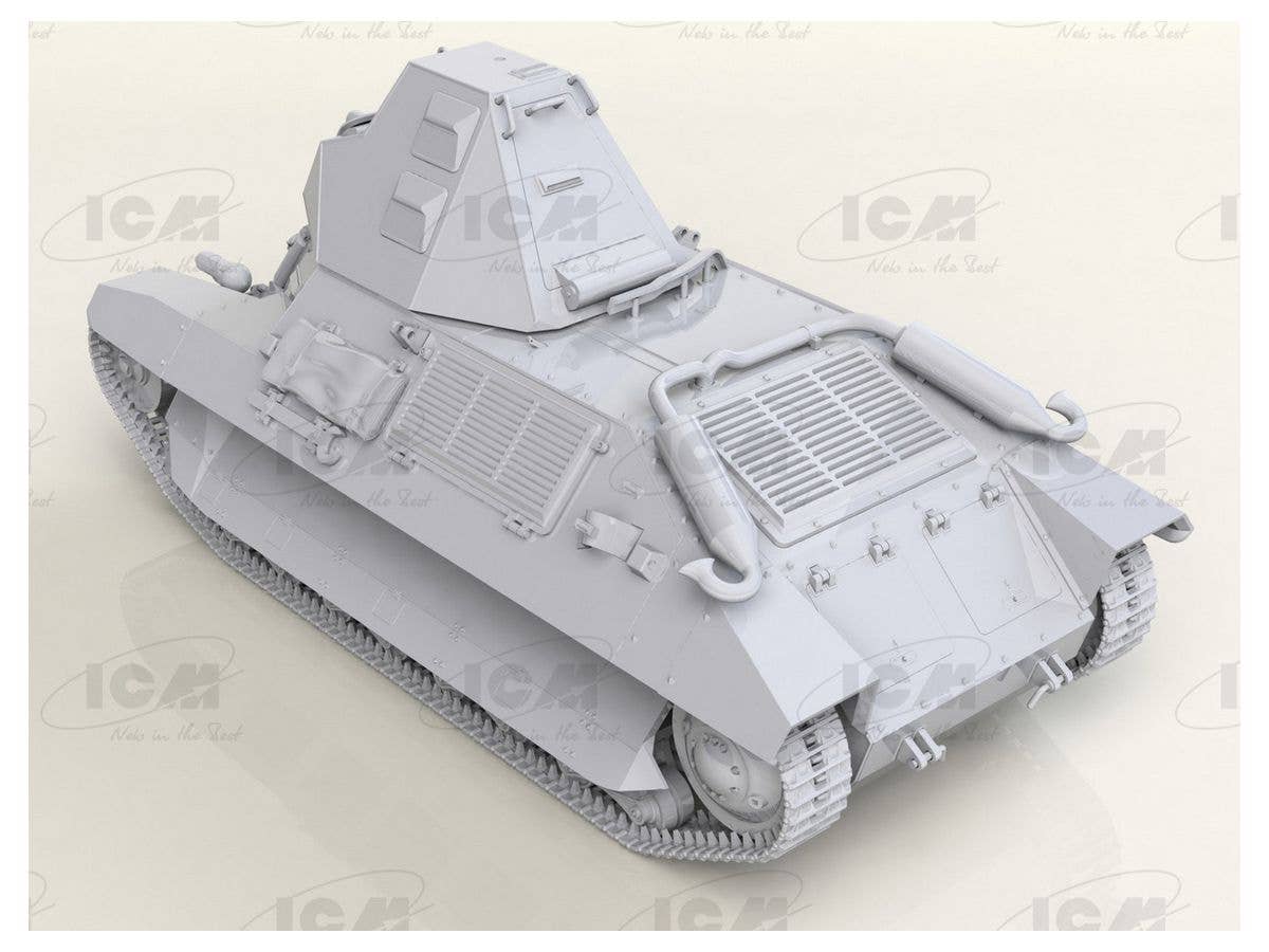 ICM 1/35 FCM 36, French Light Tank in German Service | 4823044407989