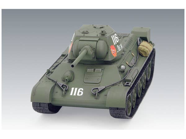 ICM 1/35 T-34/76 (early 1943 production), WWII Soviet Medium Tank | 4823044403615