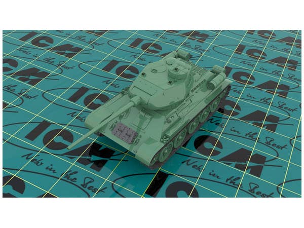 ICM 1/35 T-34-85, WWII Soviet Medium Tank | 4823044404216