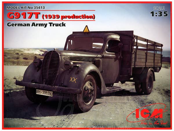 ICM 1/35 G917T (1939 production), German Army Truck | 4823044402236