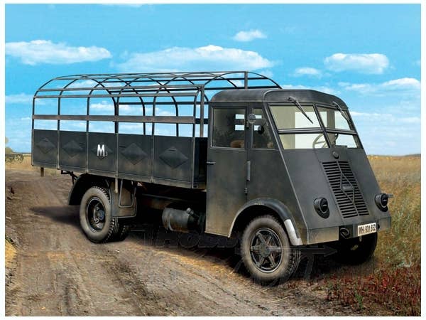 ICM 1/35 Lastkraftwagen 3,5 t AHN, WWII German Army Truck | 4823044403196