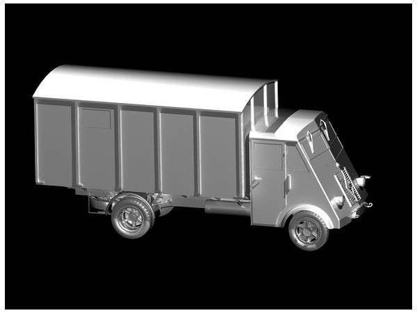 ICM Lastkraftwagen 3,5 t AHN with Shelter, WWII German Ambulance Truck | 4823044403639