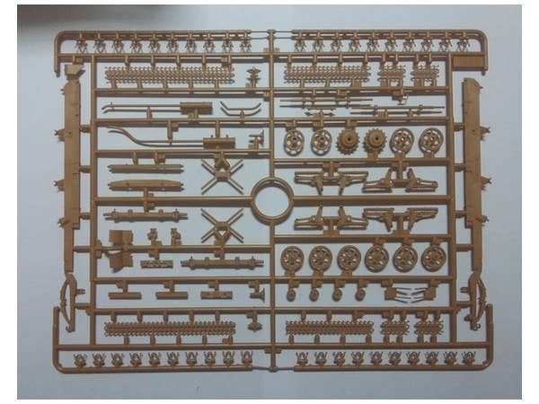 ICM 1/35 KHD S3000/SS M Maultier, WWII German Semi-Tracked Truck | 4823044404445