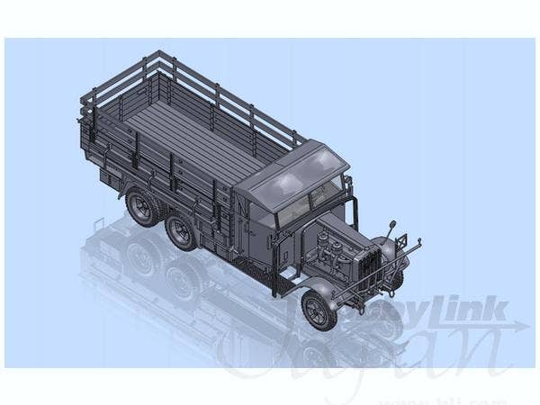 ICM 1/35 Henschel 33 D1, WWII German Army Truck | 4823044402595