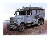ICM 1/35 Henschel 33 D1 Kfz.72, WWII German Radio Communication Truck | 4823044402731