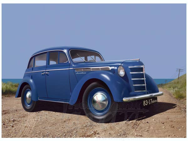ICM 1/35 Moskvitch-401-420 Saloon, Soviet Passenger Car | 4823044402922