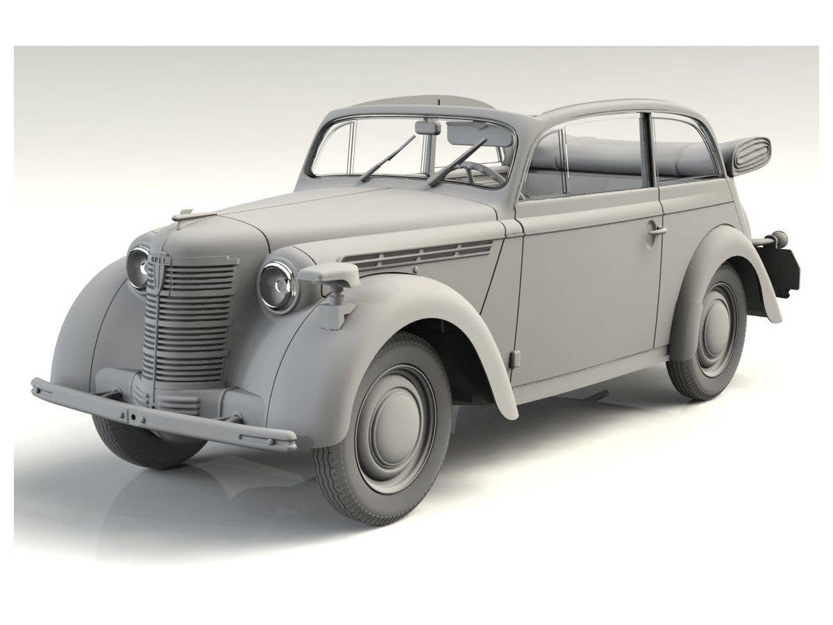 ICM 1/35 Kadett K38 Cabriolimousine, WWII German Staff Car | 4823044405930