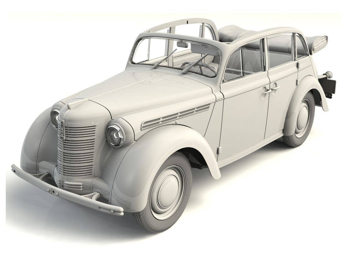 ICM 1/35 Moskvitch-401-420A, Soviet Passenger Car | 4823044405947