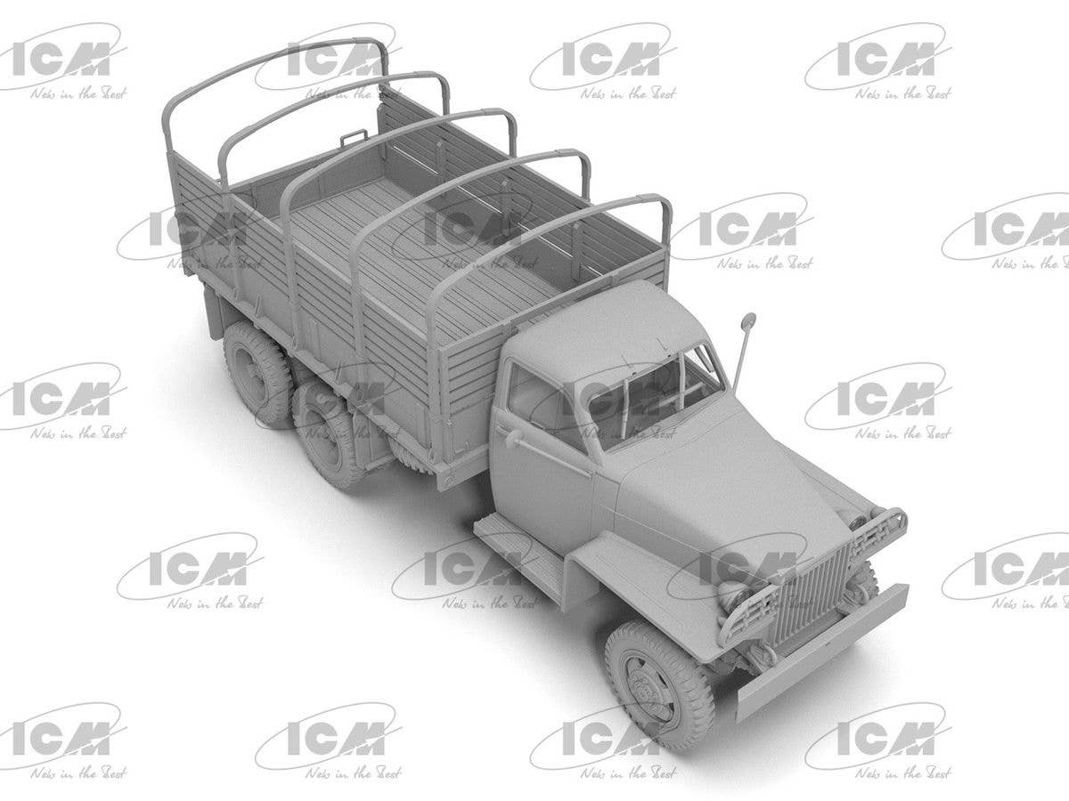 ICM 1/35 Studebaker US6-U3, US military truck | 4823044408795