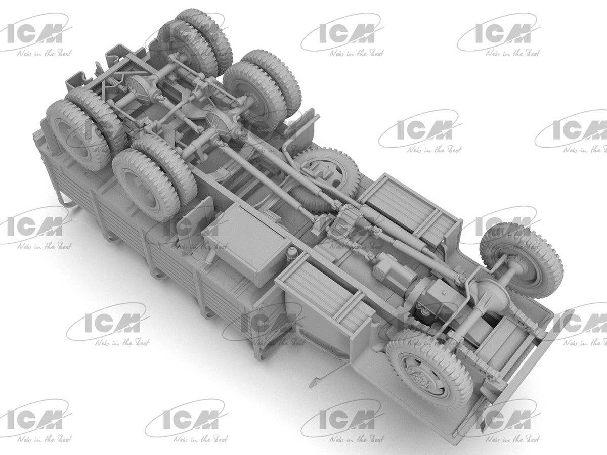 ICM 1/35 Studebaker US6-U3, US military truck | 4823044408795