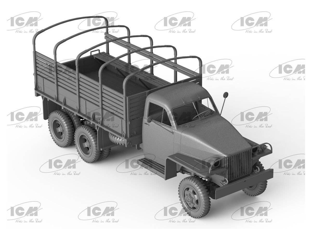 ICM 1/35 Studebaker US6 with WWII Soviet Drivers | 4823044406487