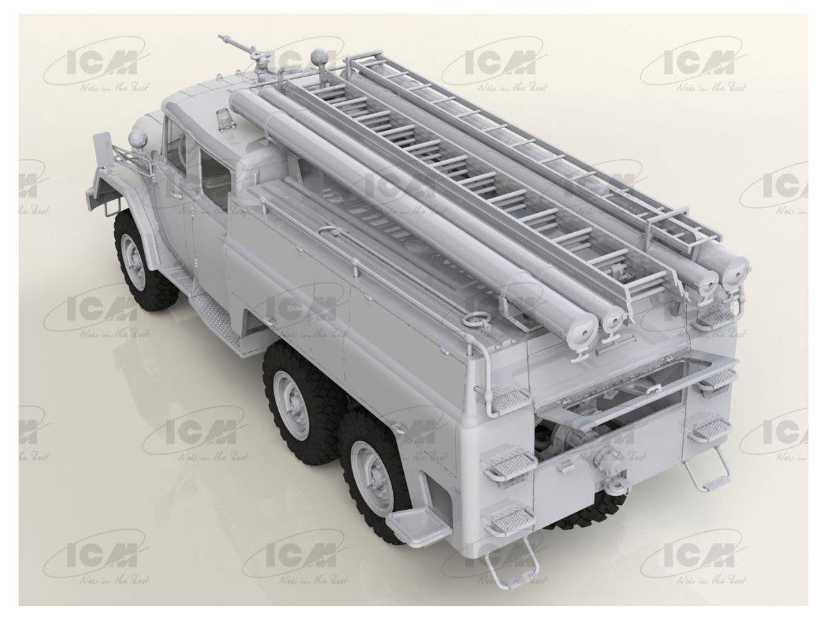 ICM 1/35 AC-40-137A, Soviet Firetruck (new molds) | 4823044404049