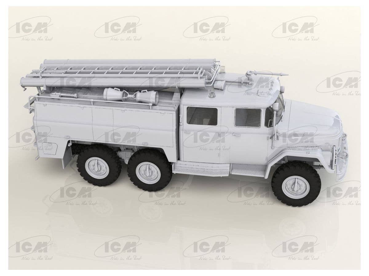 ICM 1/35 AC-40-137A, Soviet Firetruck (new molds) | 4823044404049
