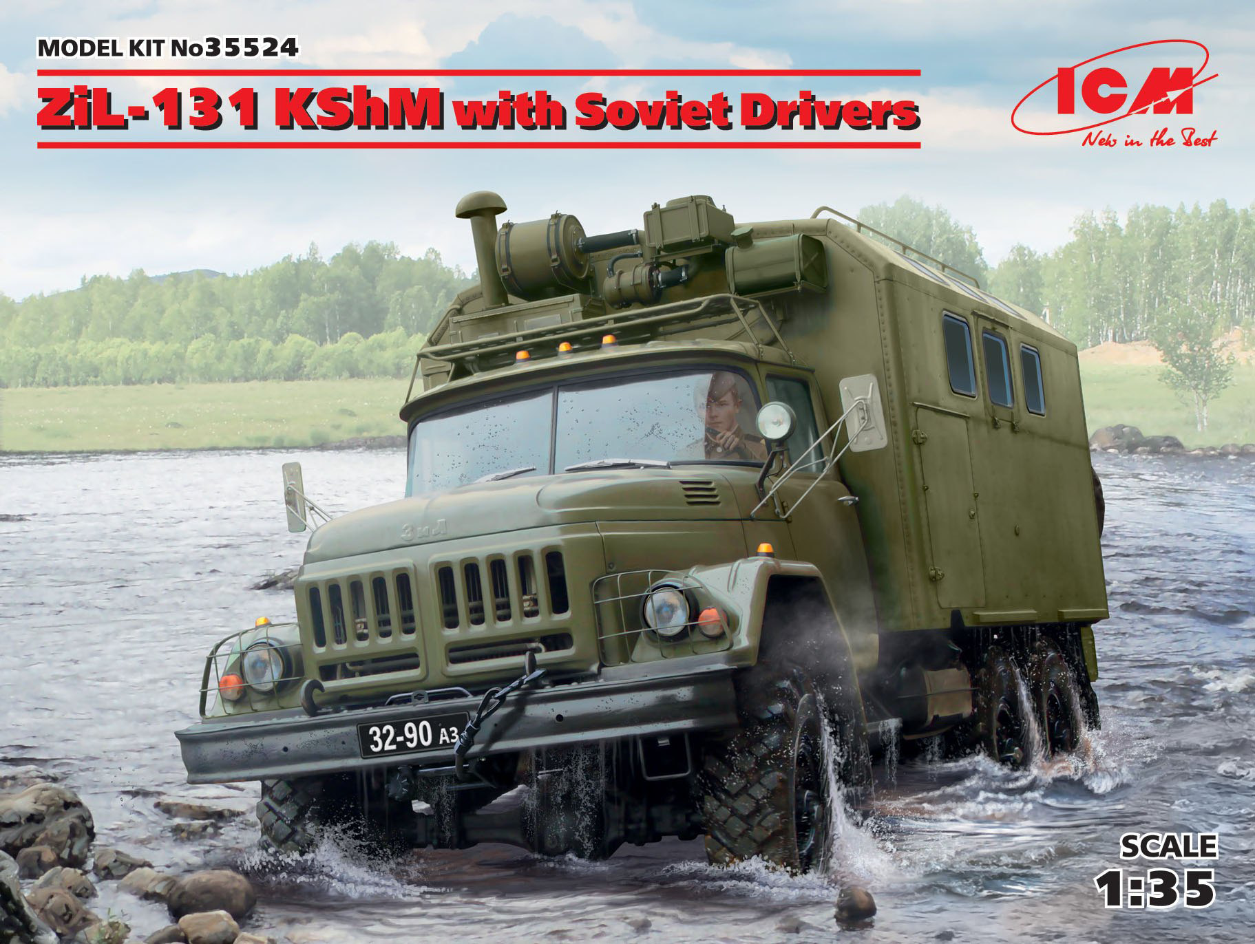ICM ZiL-131 KShM with Soviet Drivers | 4823044405961