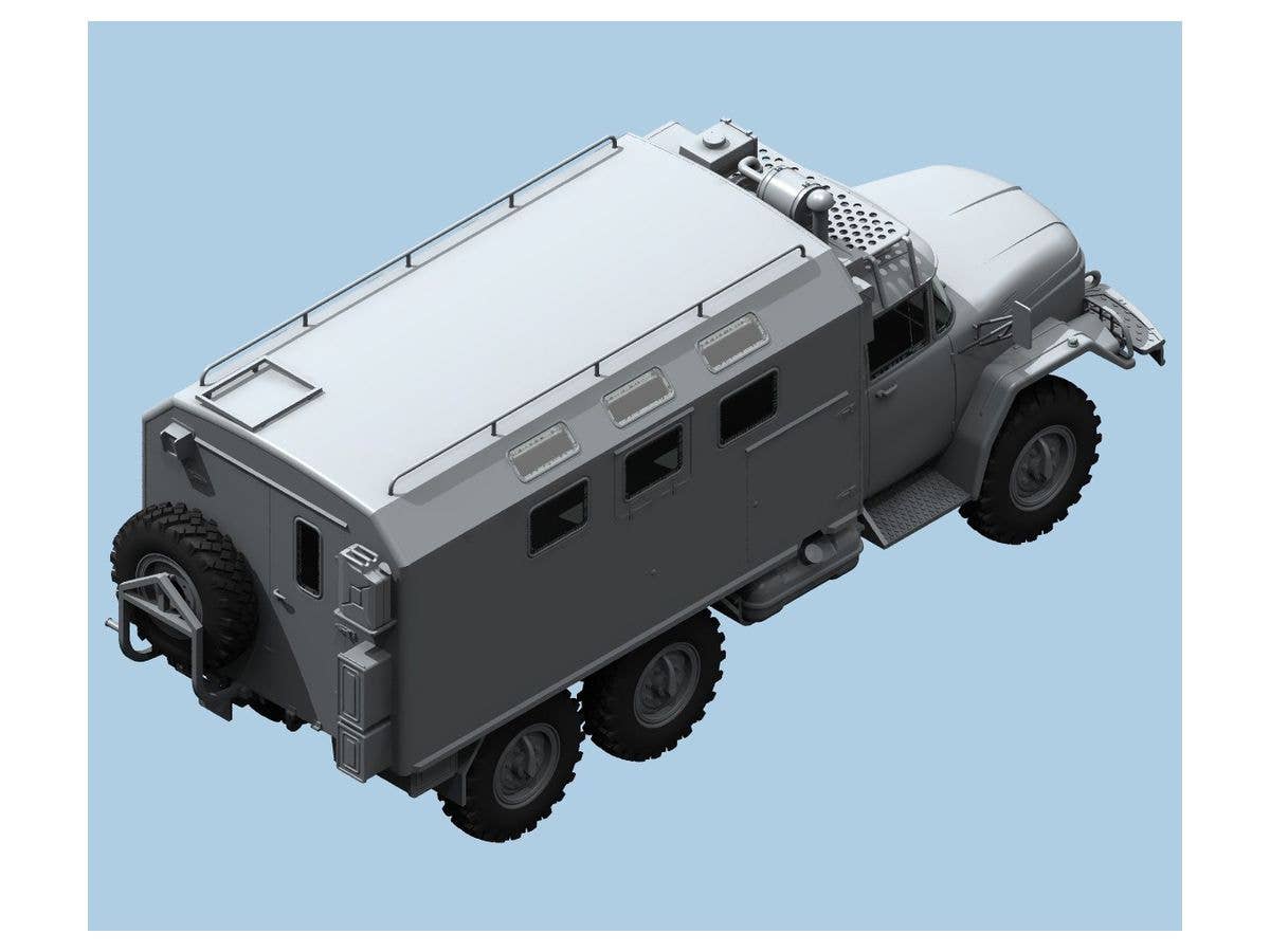 ICM ZiL-131 KShM with Soviet Drivers | 4823044405961