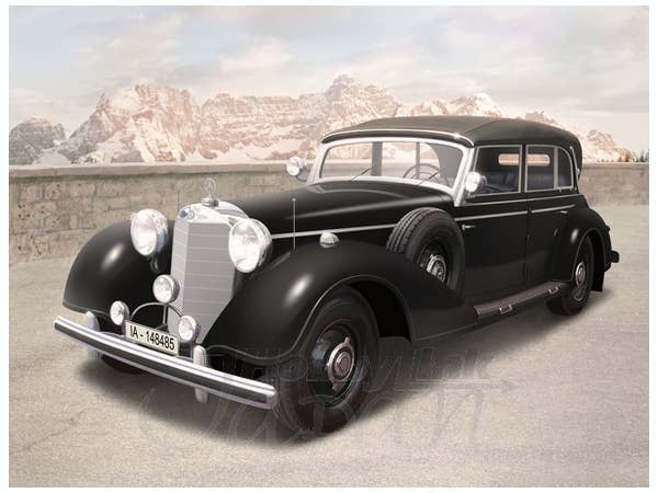 ICM 1/35 Typ 770K Tourenwagen Soft Top, WWII German Leader's Car | 4823044402953