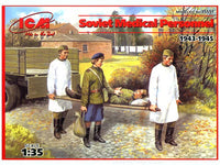 ICM Soviet Medical Personnel (1943-1945) (4 figures - 1 nurse, 2 medical orderlies, 1 injured) | 4823044402052