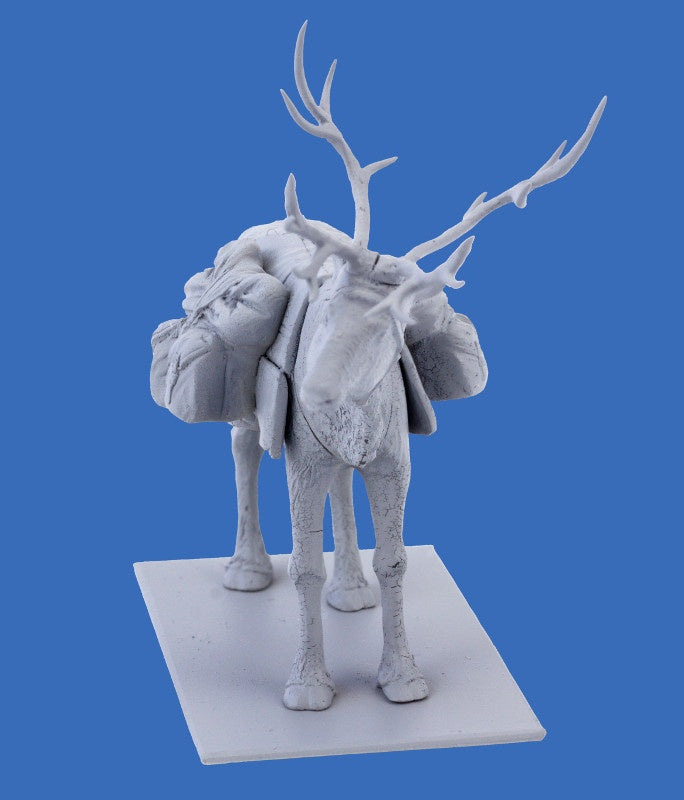 ICM 1/35 Finnish Riflemen (Winter 1940) (4 figures - 3 rifleman, 1 reindeer) | 4823044404186