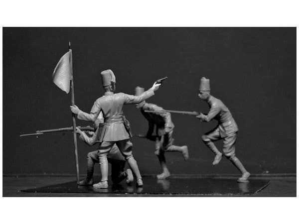 ICM 1/35 Eritrean battalions of the Italian _olonial Army (1939-1940) (4 figures) | 4823044404094