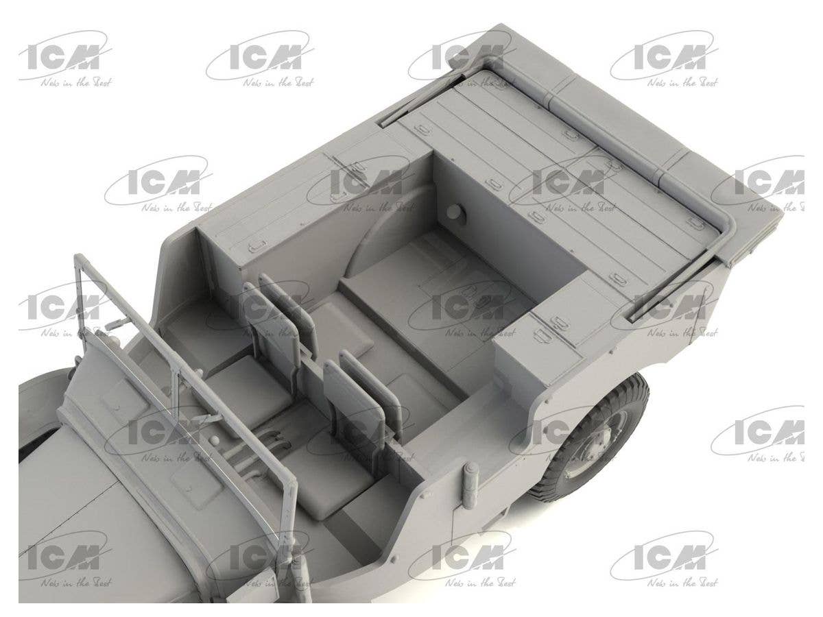 ICM 1/35 Laffly V15T, WWII French Artillery Towing Vehicle (100% new molds) | 4823044407880