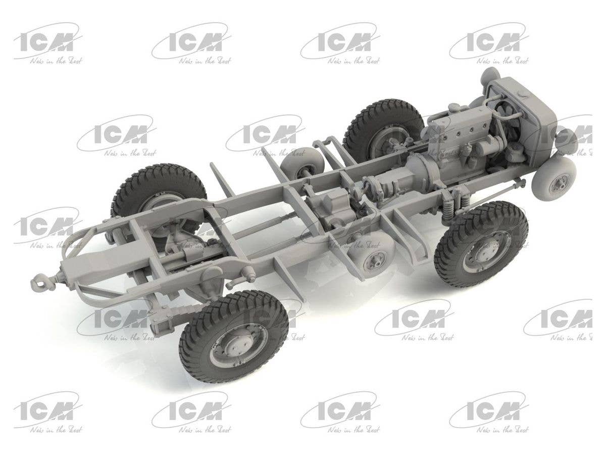 ICM 1/35 Laffly V15T, WWII French Artillery Towing Vehicle (100% new molds) | 4823044407880