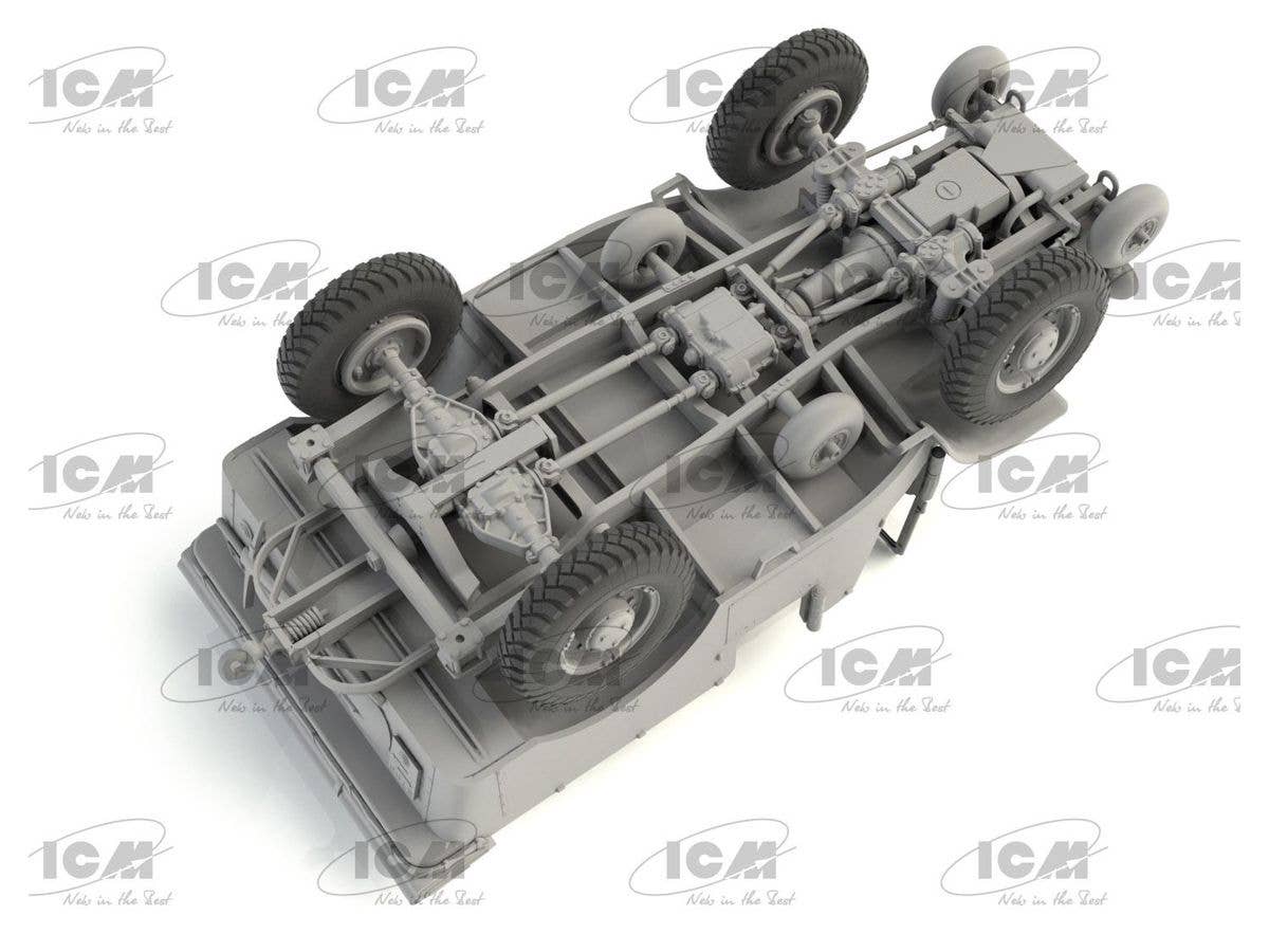 ICM 1/35 Laffly V15T, WWII French Artillery Towing Vehicle (100% new molds) | 4823044407880