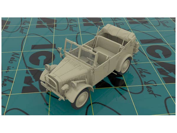 ICM 1/35 le.gl.Pkw Kfz.1, WWII German Light Personnel Car | 4823044405053