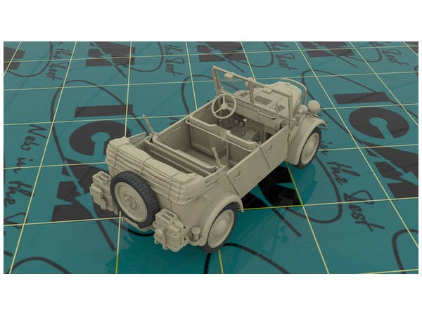 ICM 1/35 le.gl.Pkw Kfz.1, WWII German Light Personnel Car | 4823044405053