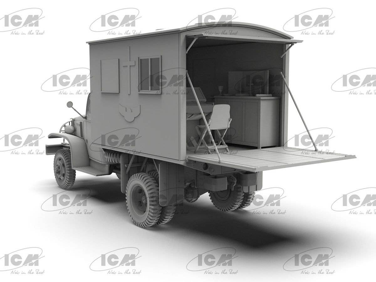 ICM 1/35 WWII British Army Mobile Chapel | 4823044410538