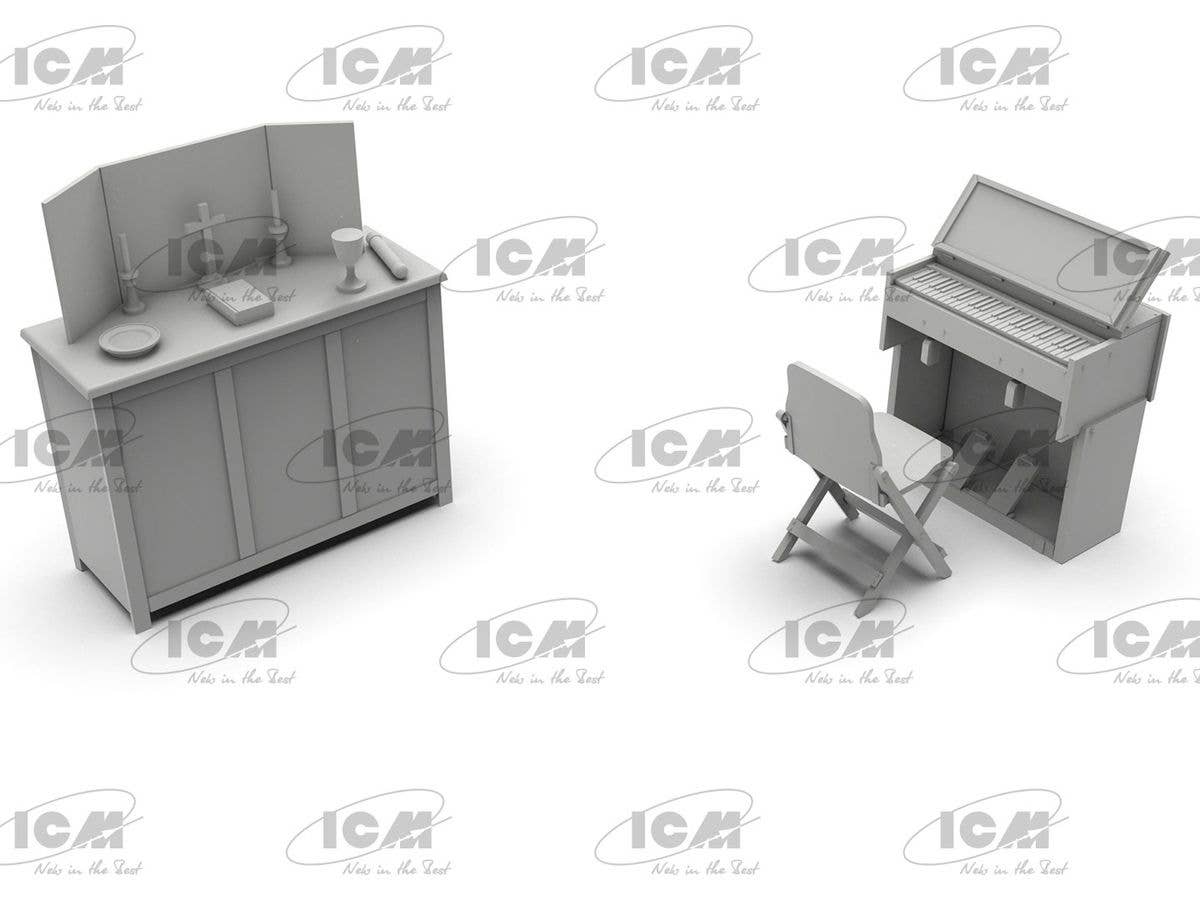 ICM 1/35 WWII British Army Mobile Chapel | 4823044410538