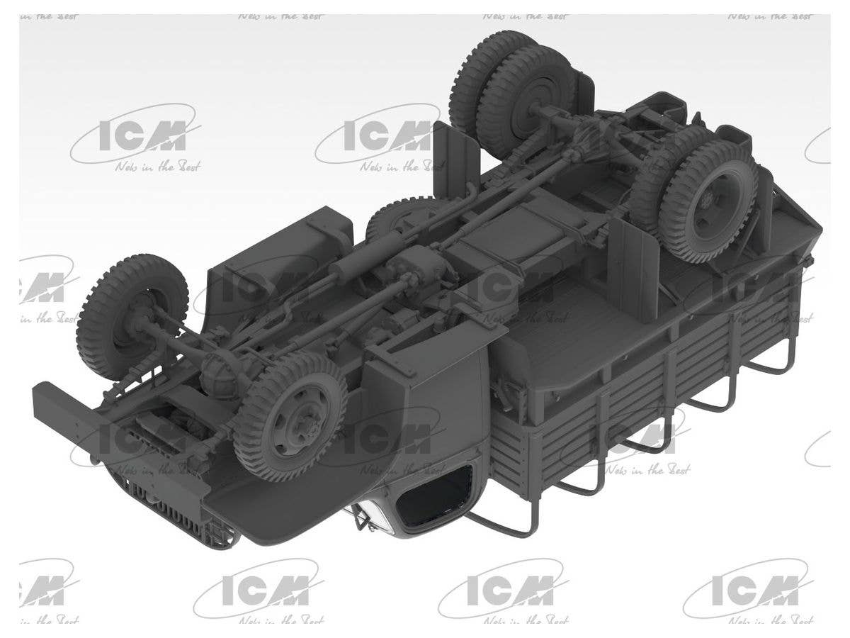 ICM 1/35 G7107, WWII Army Truck (100% new molds) | 4823044407842
