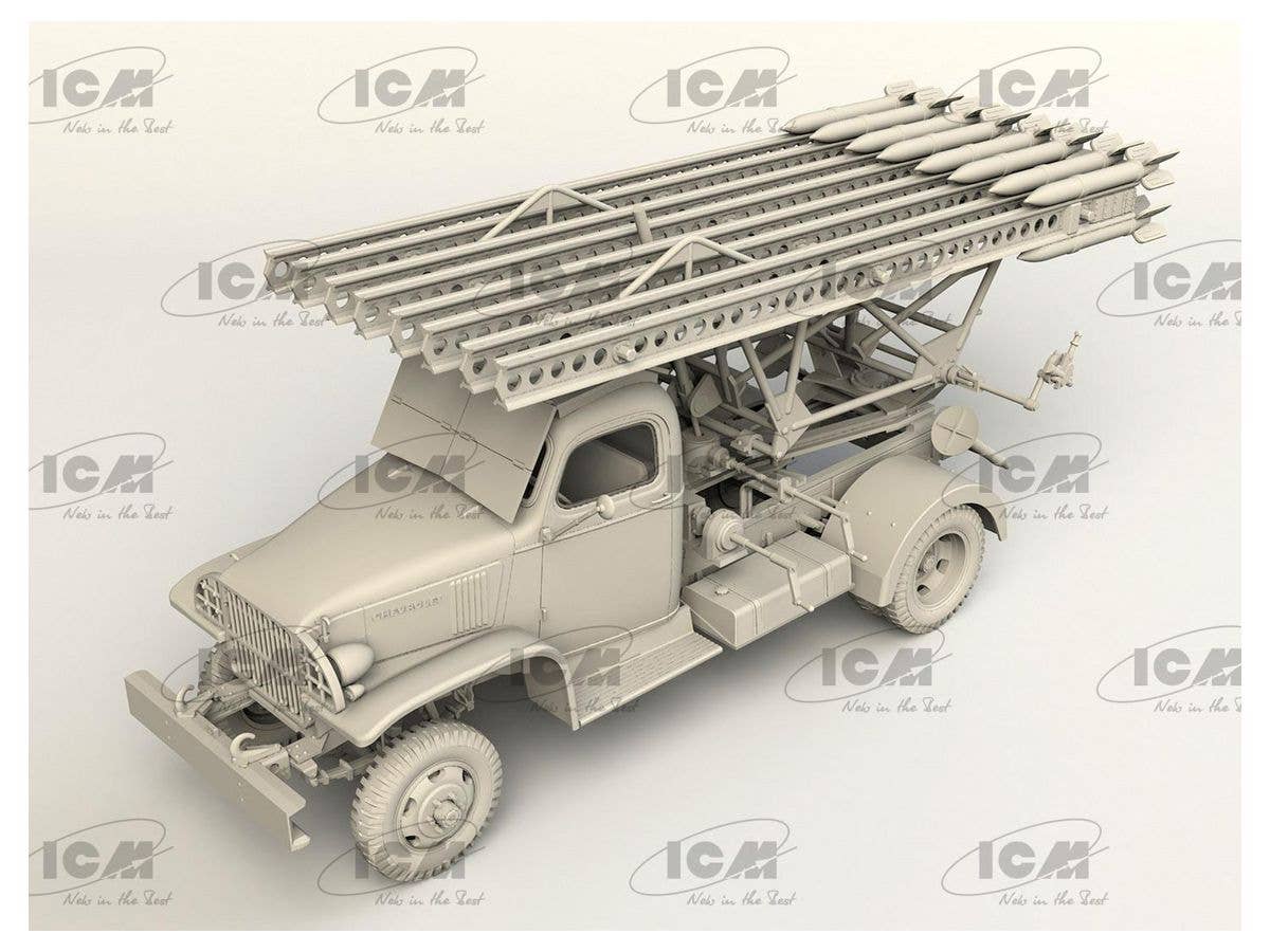 ICM 1/35 BM-13-16 on G7107 Chassis with Soviet crew | 4823044407873