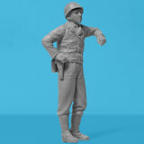 ICM 1/35 WWII US Military Patrol (G7107 with MG M1919A4)