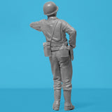 ICM 1/35 WWII US Military Patrol (G7107 with MG M1919A4)