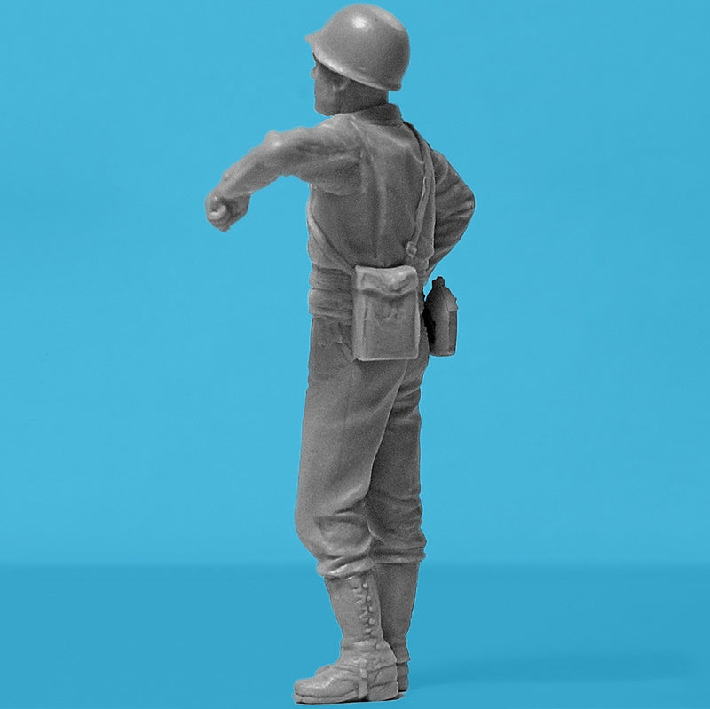 ICM 1/35 WWII US Military Patrol (G7107 with MG M1919A4)
