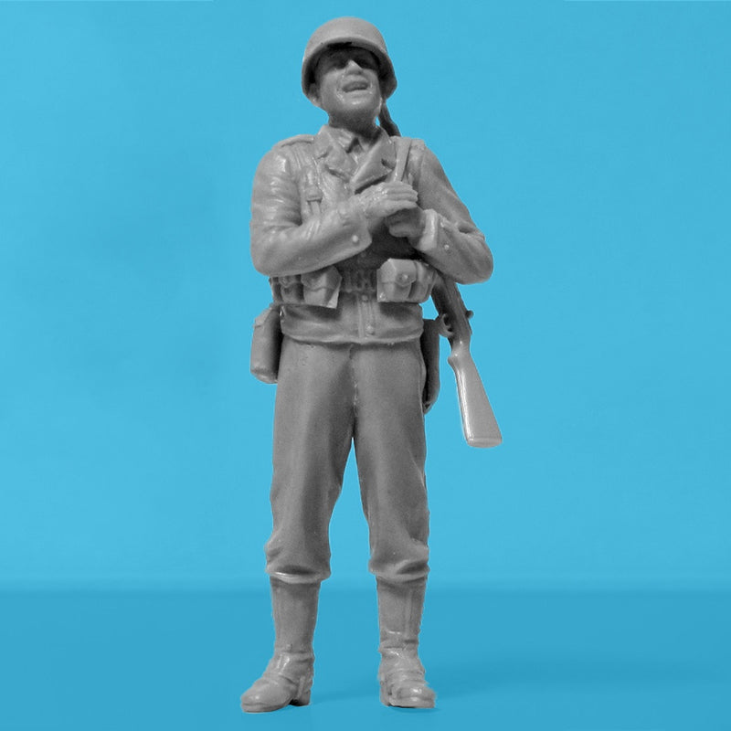 ICM 1/35 WWII US Military Patrol (G7107 with MG M1919A4)