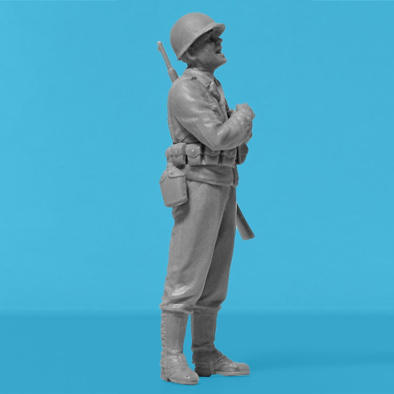 ICM 1/35 WWII US Military Patrol (G7107 with MG M1919A4)