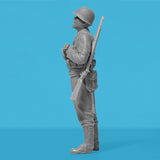 ICM 1/35 WWII US Military Patrol (G7107 with MG M1919A4)