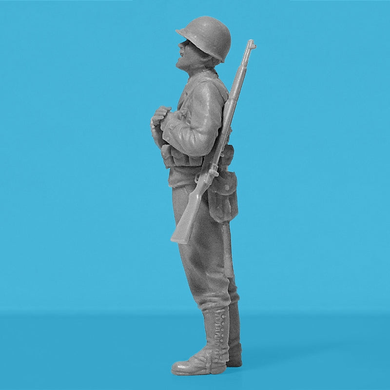 ICM 1/35 WWII US Military Patrol (G7107 with MG M1919A4)