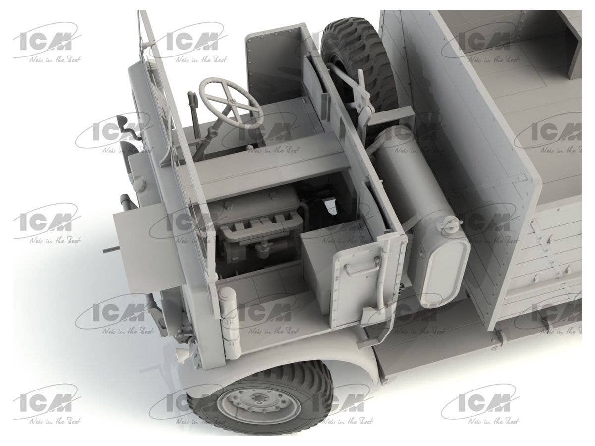 ICM 1/35 Leyland Retriever General Service, WWII British Truck (100% new molds) | 4823044406517
