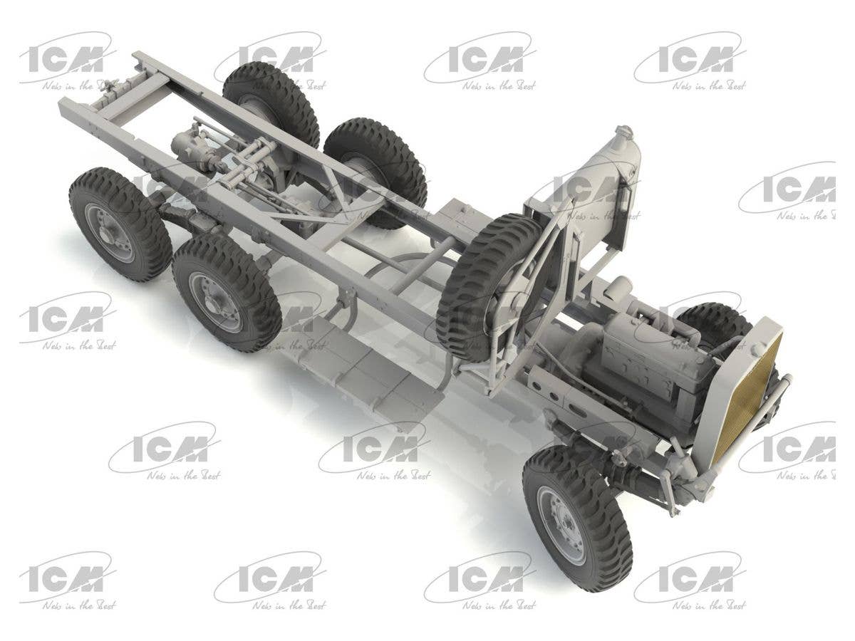 ICM 1/35 Leyland Retriever General Service Early Production - WWII British Truck | 4823044407897