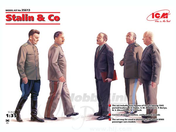ICM 1/35 Stalin & Co (5 figures) | 4823044402823