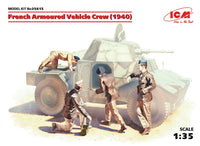 ICM 1/35 French Armoured Vehicle Crew (1940) (4 figures) | 4823044404063