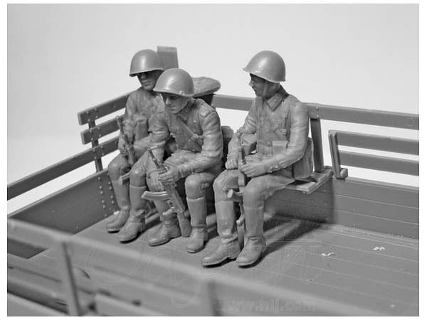ICM Soviet Army Servicemen (1979-1991), (5 figures) | 4823044403271