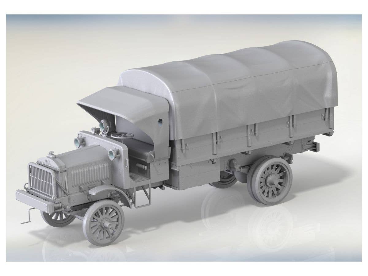 ICM 1/35 Standard B 'Liberty' with WWI US Infantry | 4823044406012