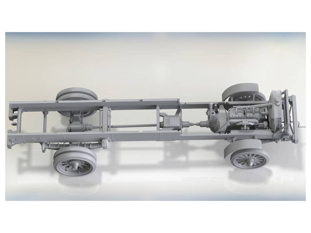 ICM 1/35 Standard B 'Liberty' with WWI US Infantry | 4823044406012