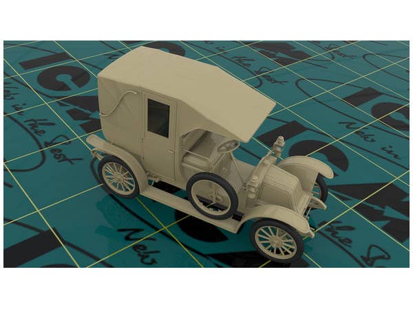 ICM 1/35 Taxi de la Marne (1914), French Car | 4823044404841