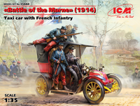 ICM 1/35 Battle of the Marne' (1914), Taxi car with French Infantry | 4823044404858
