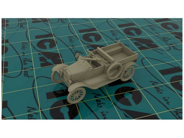 ICM 1/35 Model T 1917 LCP, WWI Australian Army Car | 4823044404414