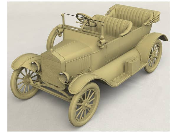 ICM 1/35 Model T 1917 Touring, WWI Australian Army Staff Car | 4823044406036